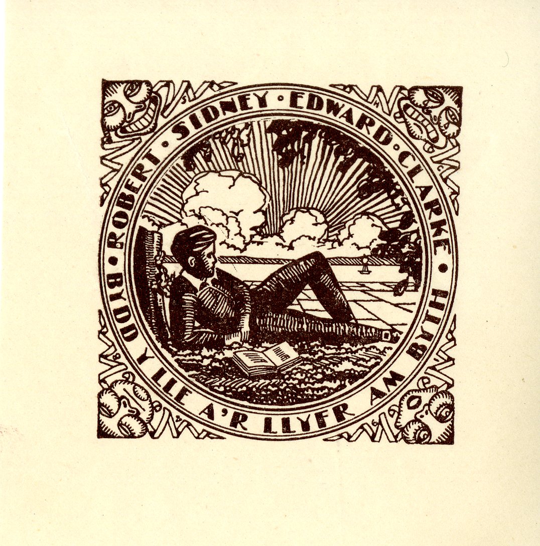 Robert Sidney Edward Clarke Bookplate 
