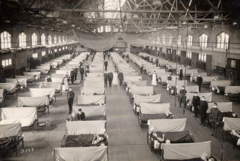 State Gym ISU, Spanish Flu 1918