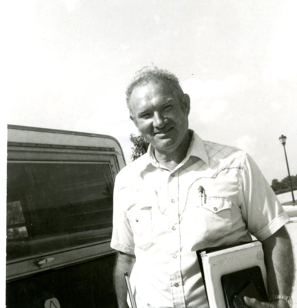 Man in Front of Truck