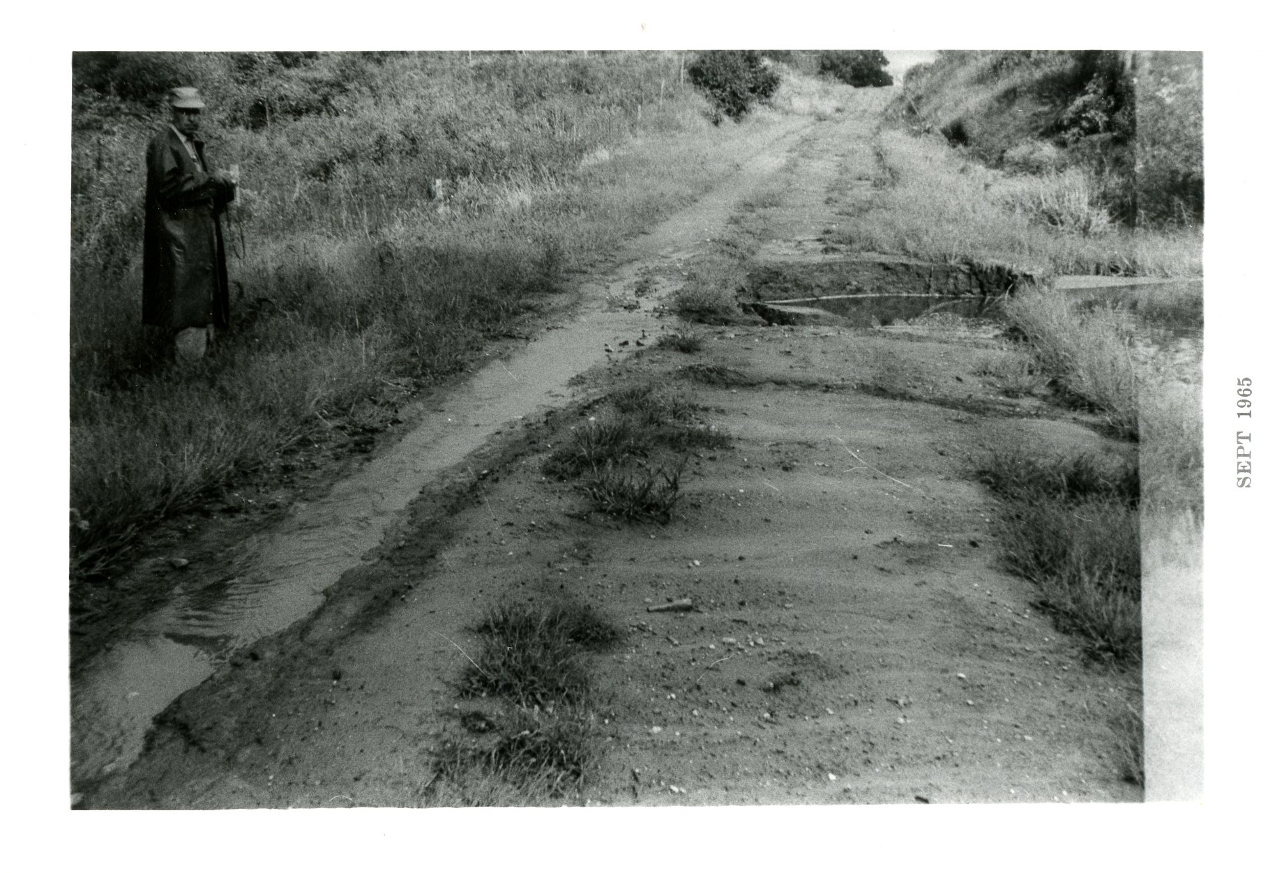 Water Running Down Road, 1965