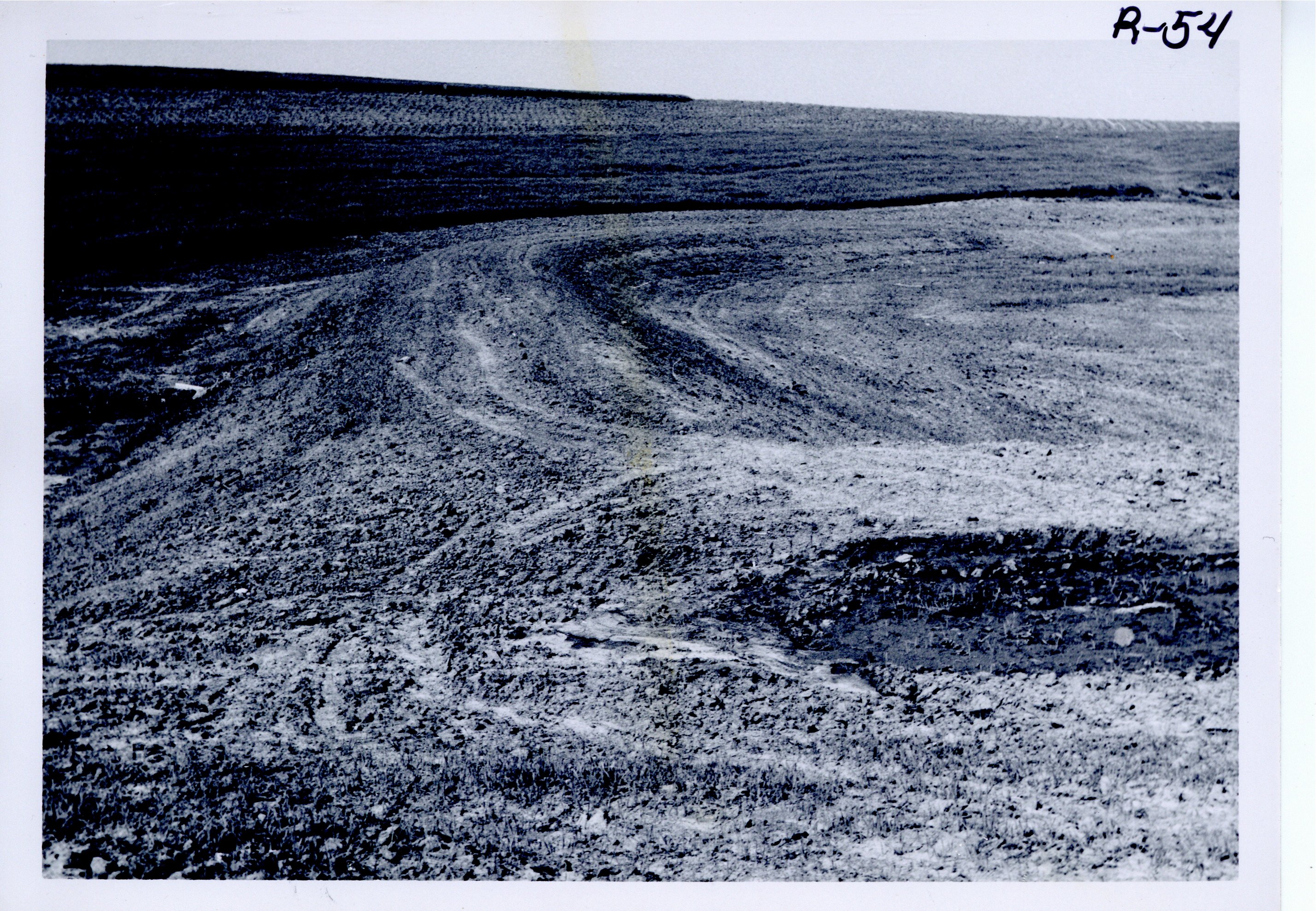 Erwin Jepsen farm erosion control dam, 1967