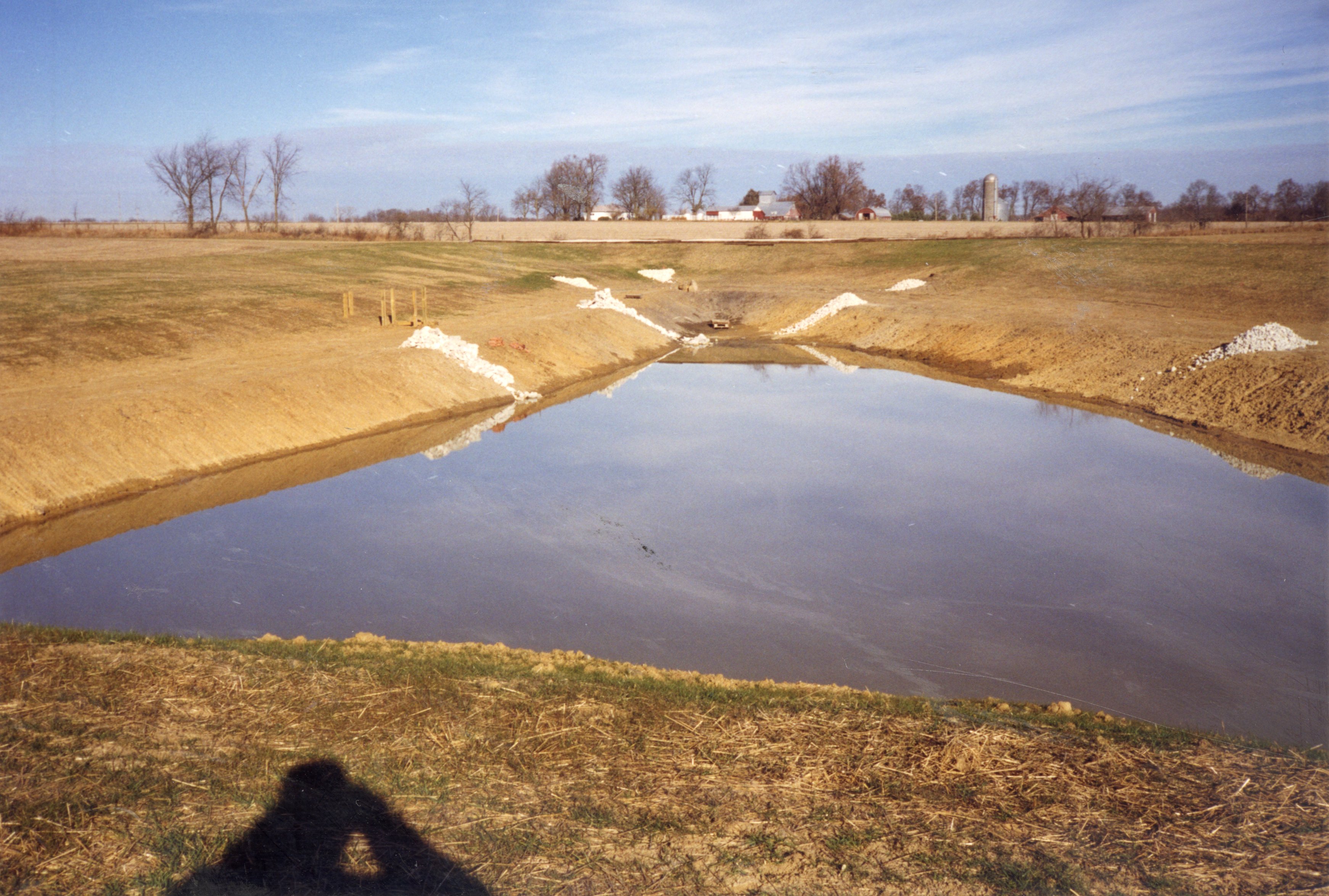 Shallow Water Area on Dick and Betty Grove's farm