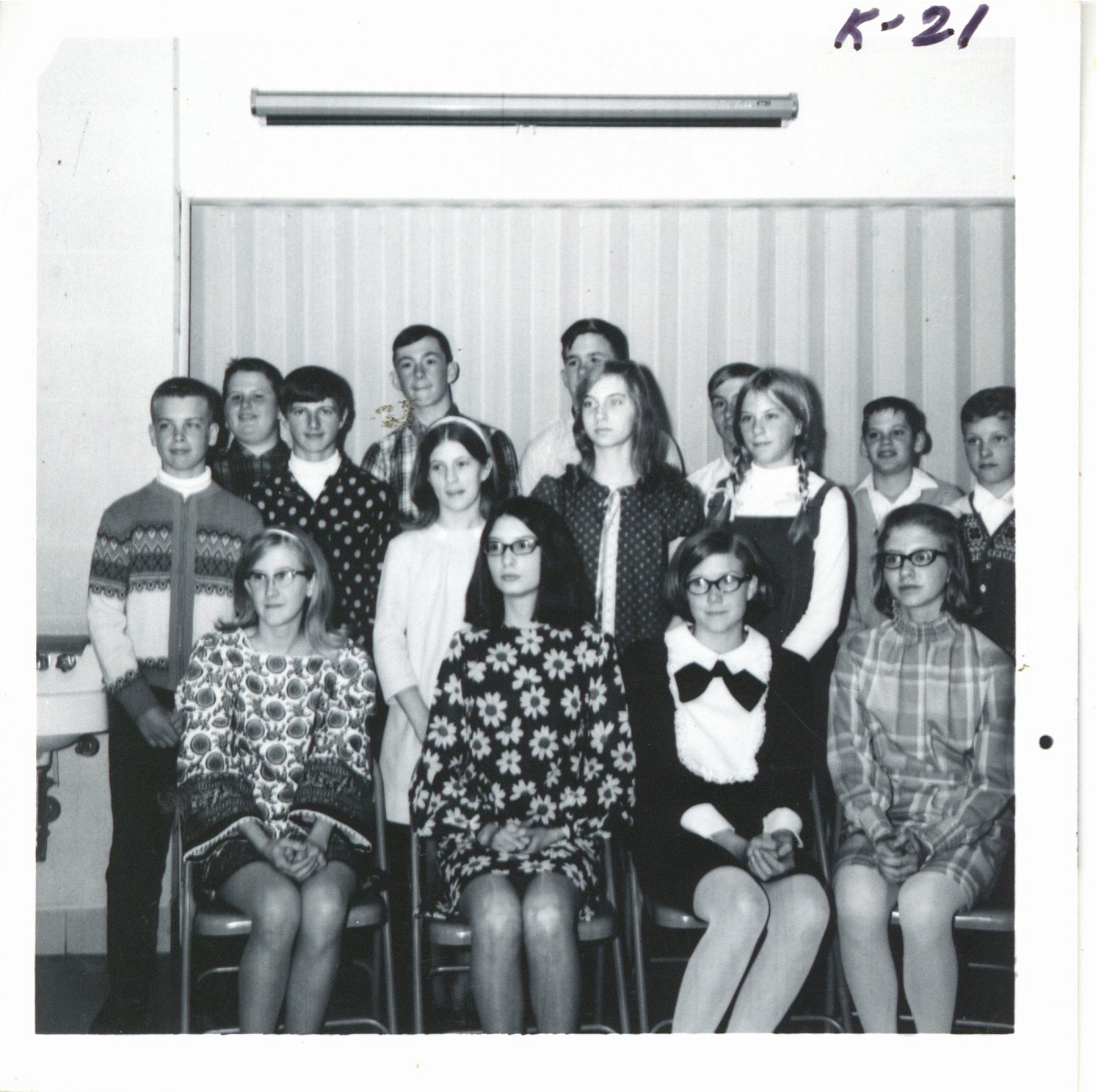 Sacred Heart School speech contestants, 1969