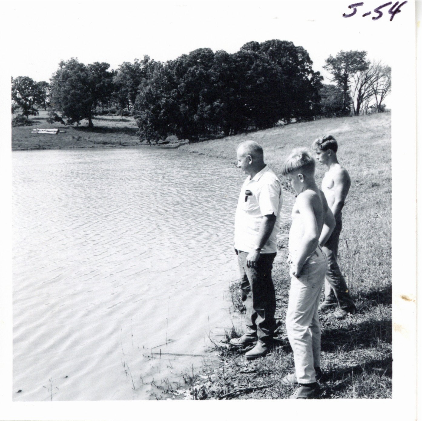 Roger Hertensen pond, 1969