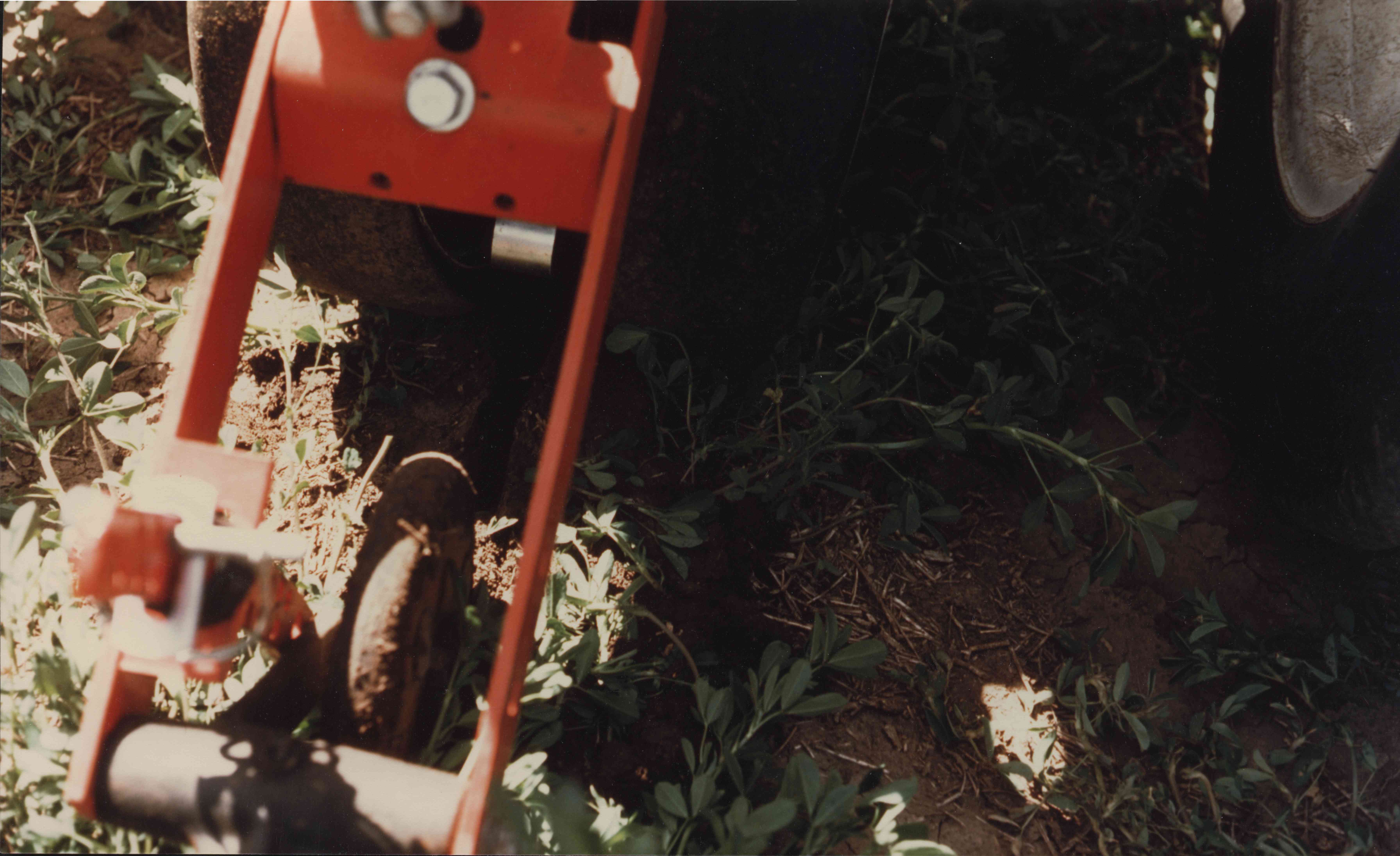 Three photos of a tiller in Plymouth County Iowa