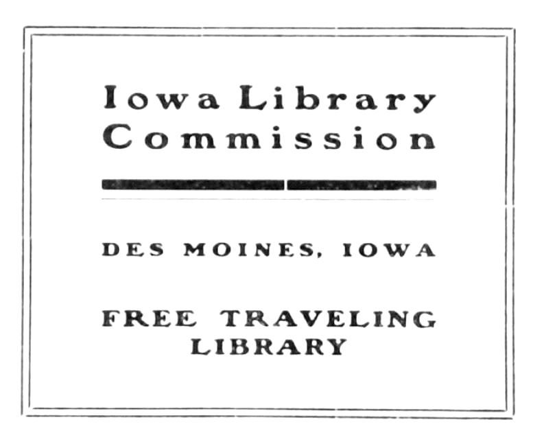 Iowa Library Commission bookplate 