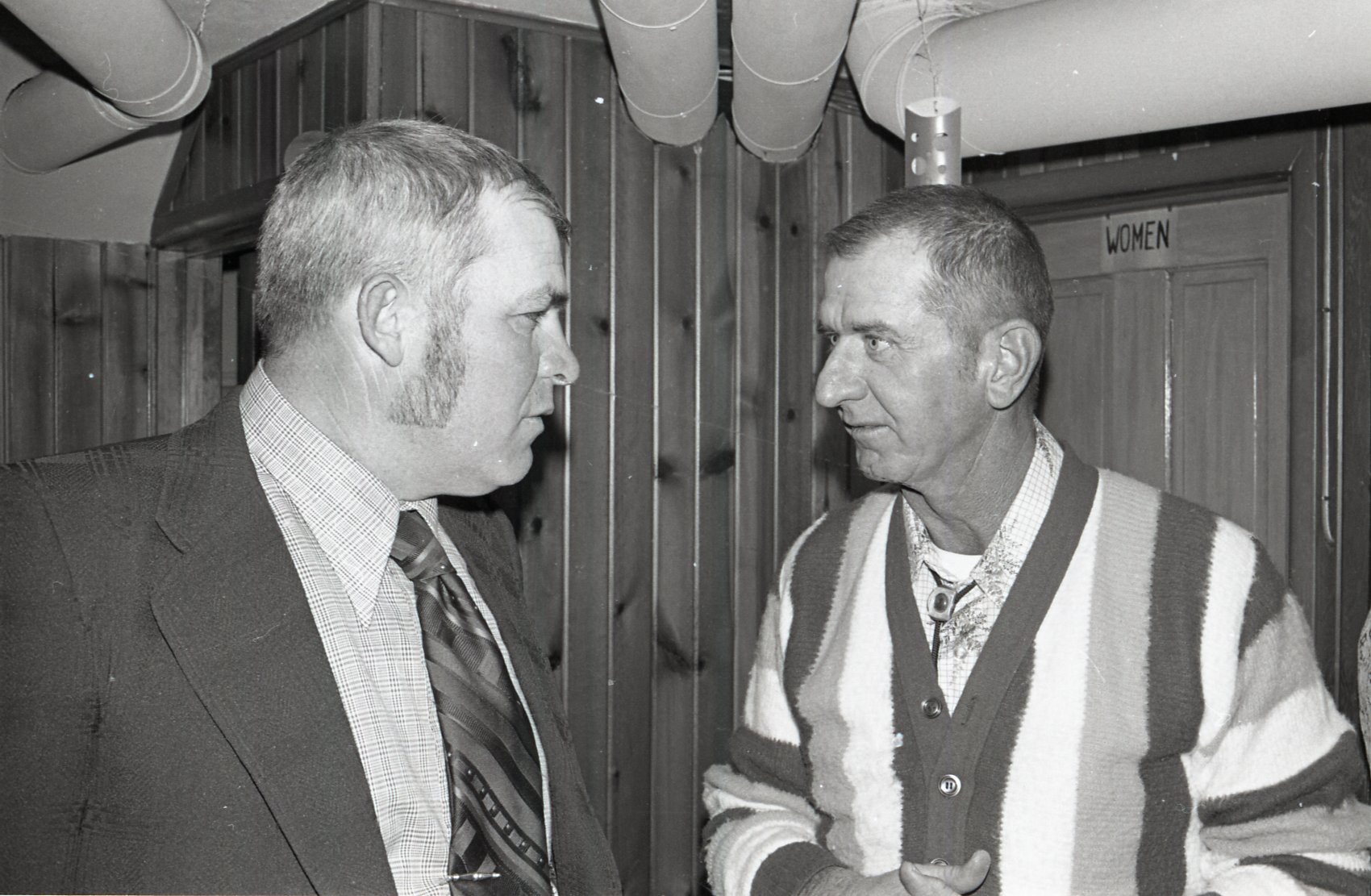 1976 Commissioners Ray Piling and Clyde Sherer