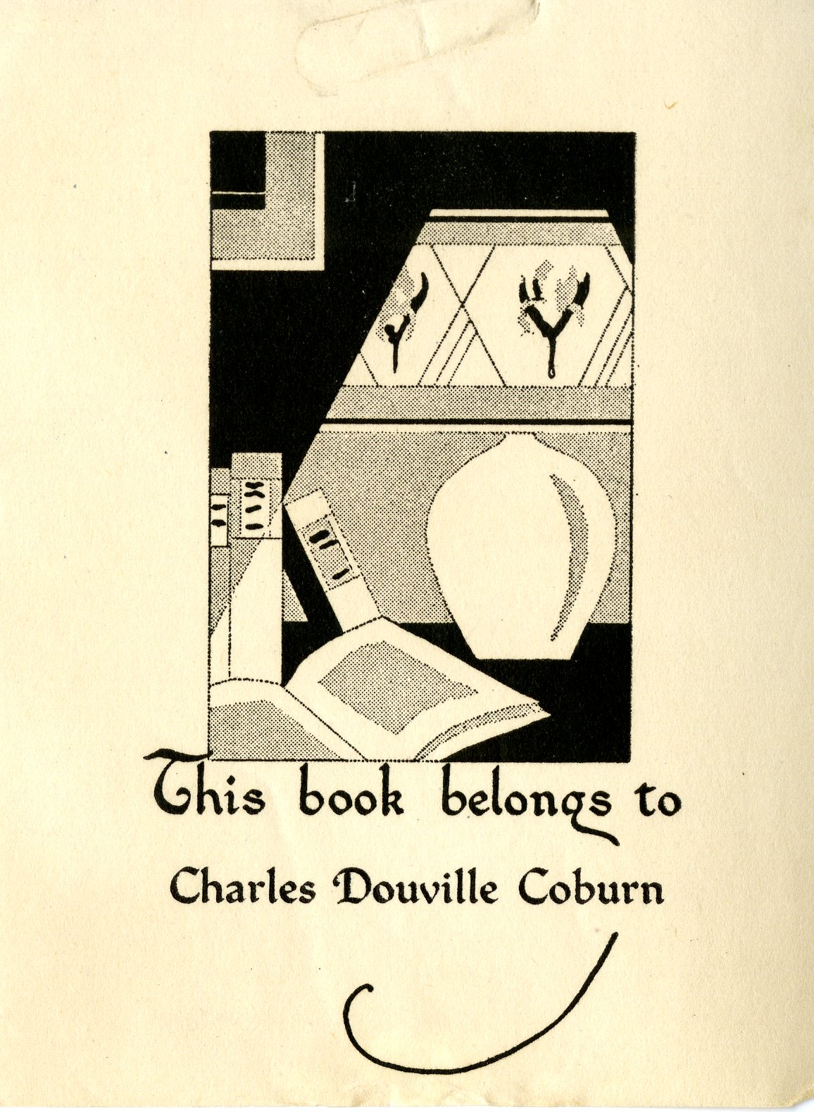Charles Douville Coburn Bookplate