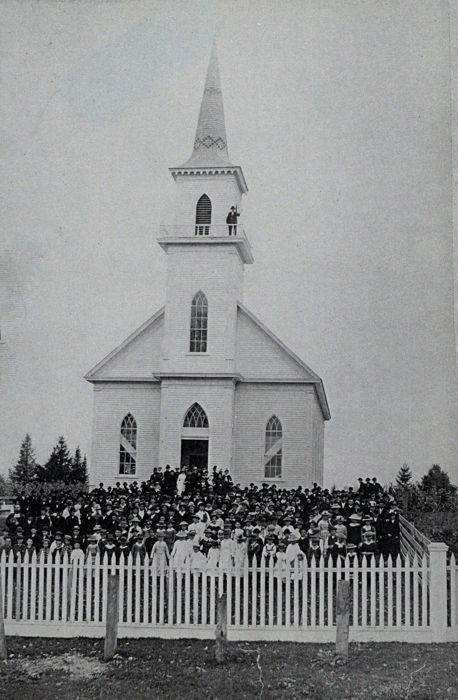 St. Paul Lutheran Church in Garnavillo, Iowa -1902