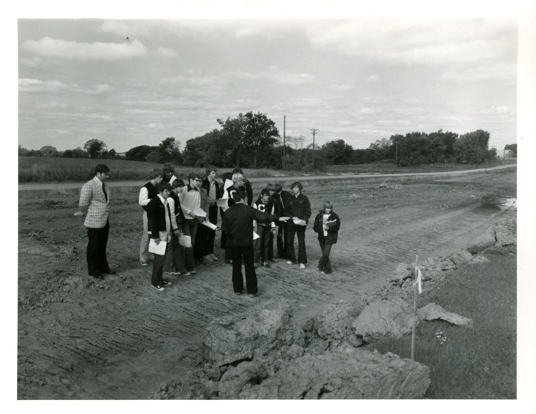 Central High School soil judging 