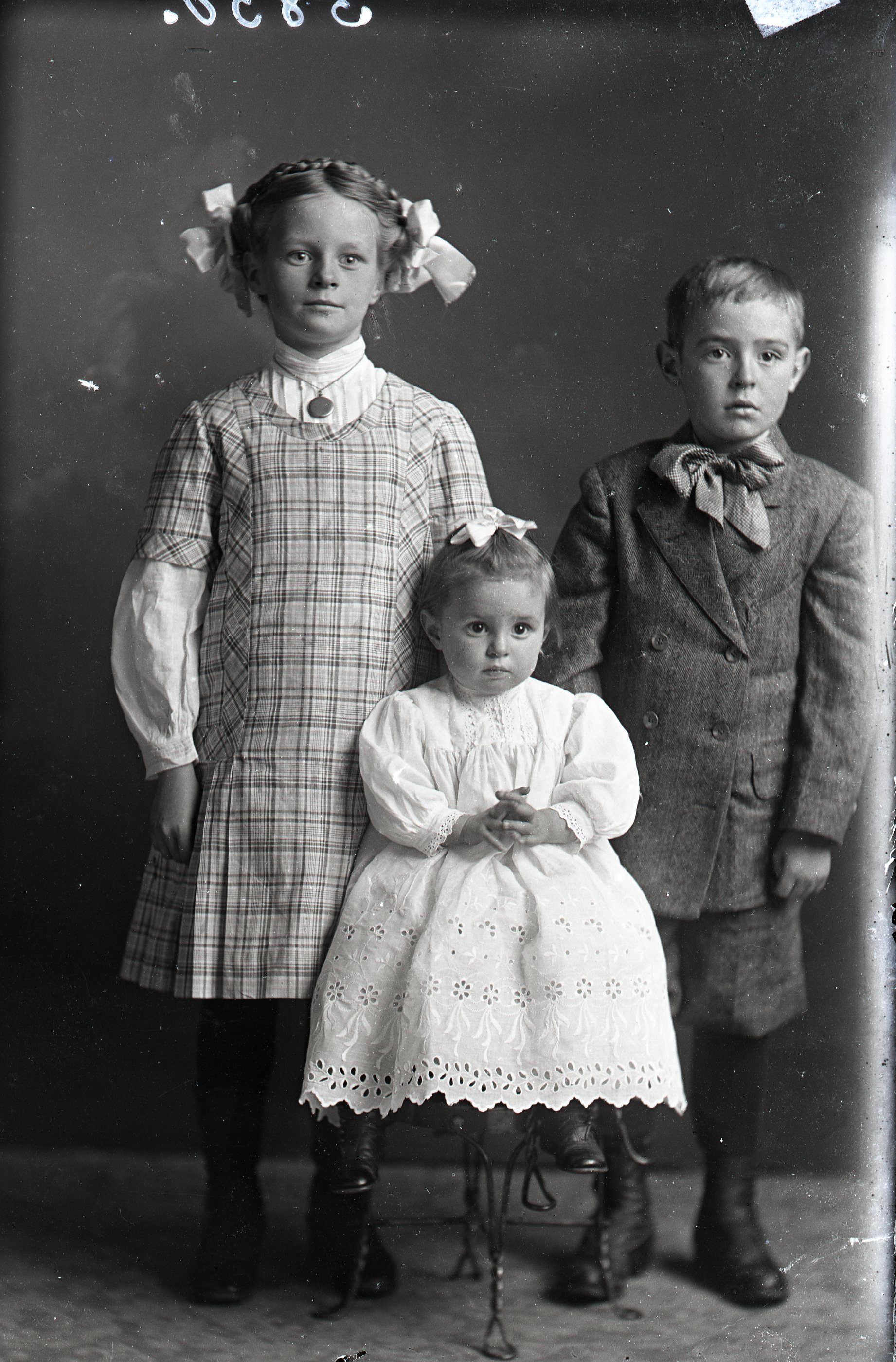 Three children