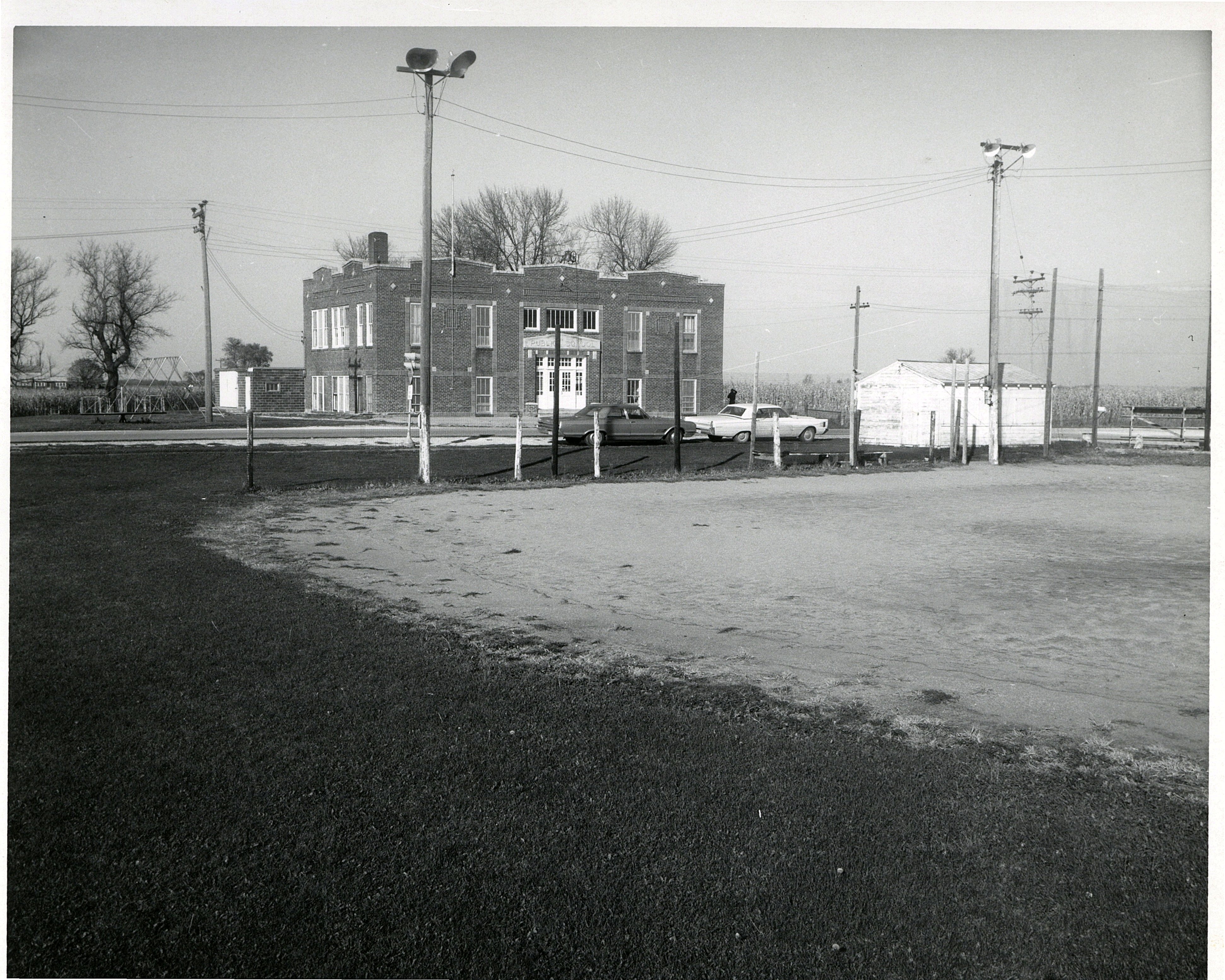 Buckeye ball diamond and school