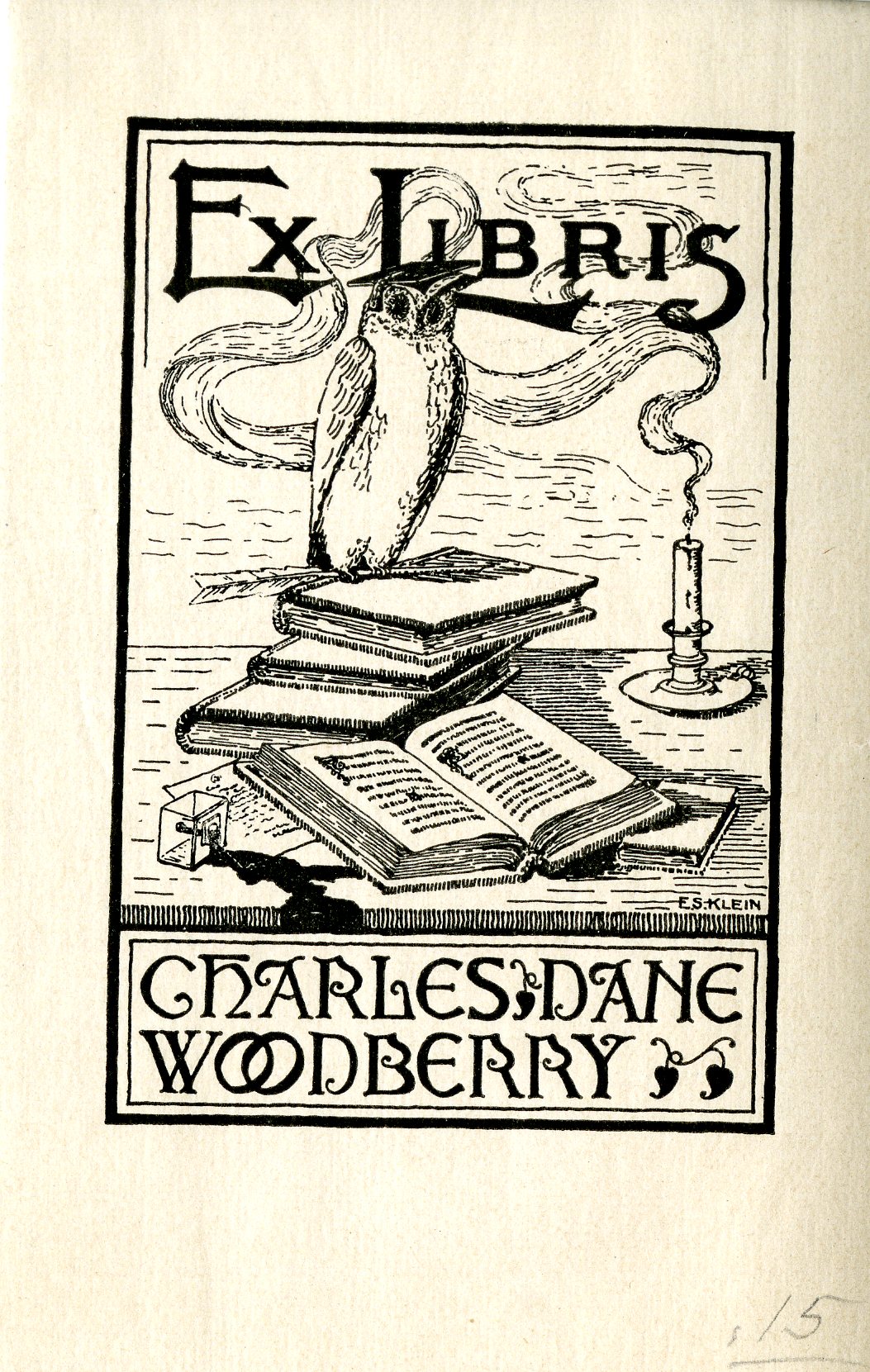 Charles Dane Woodberry Bookplate