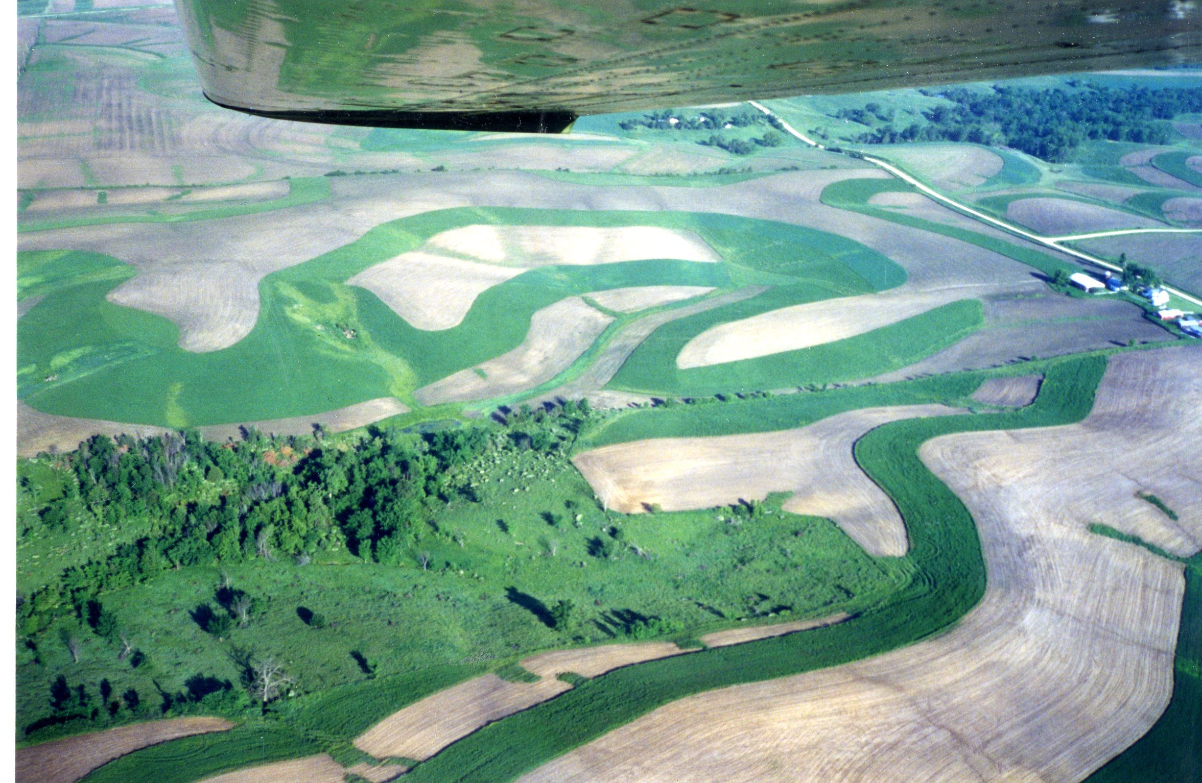 David Hankemeier and Mike Baker farmland, 2000
