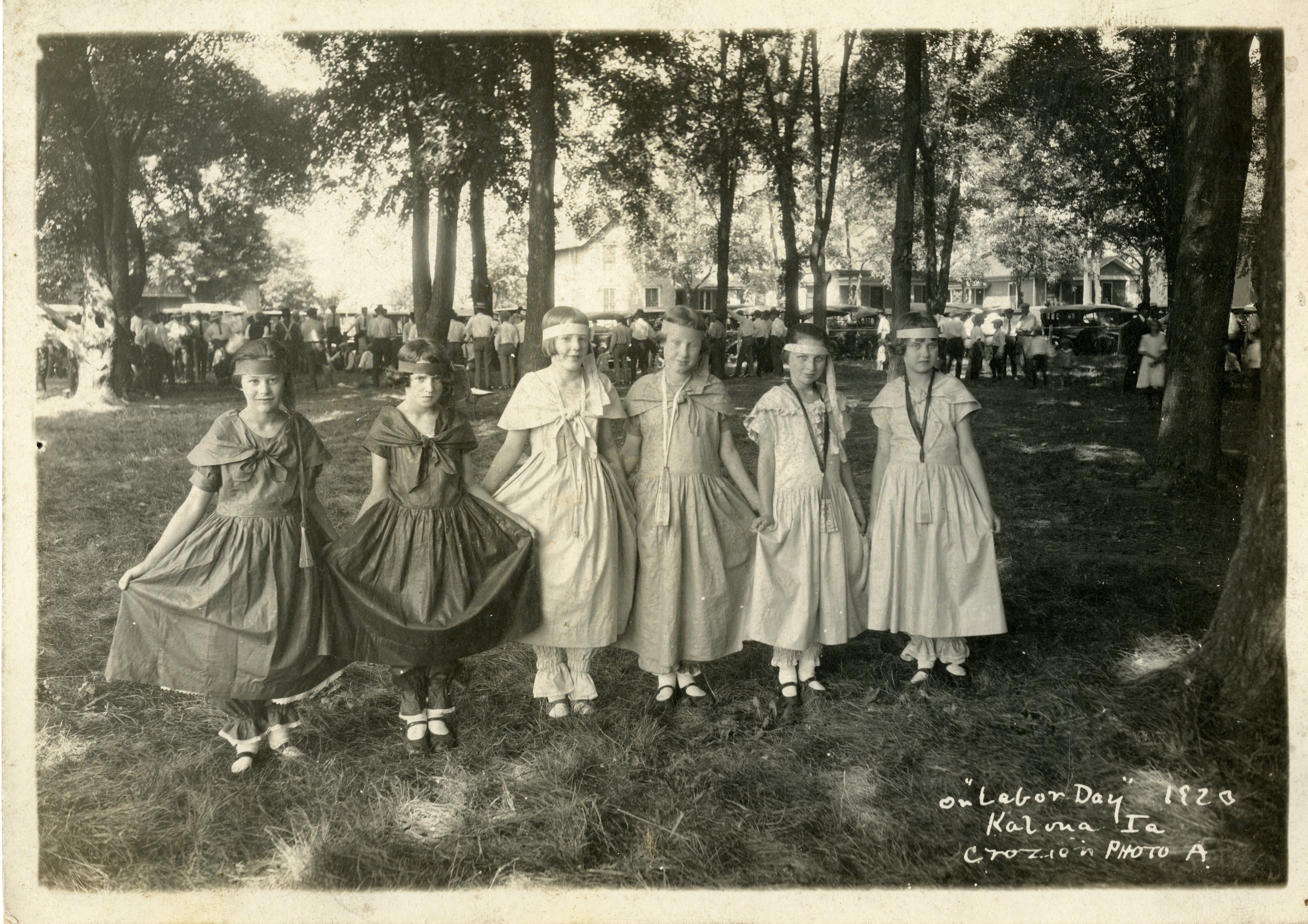 Group of girls Labor Day 1920