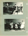 Children making crafts and wooden toys at the Children's Hospital, The University of Iowa, August 1925