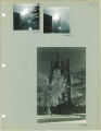 Views of General Hospital's Gothic tower, the University of Iowa, 1941
