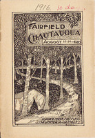 1916 Fairfield Chautauqua program