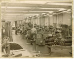 Van Allen Hall machine shop for satellite program, The University of Iowa, 1970