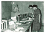 Book display for Iowa Conference on Gerontology, The University of Iowa, 1955