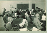 High school commerce room, The University of Iowa, January 1926