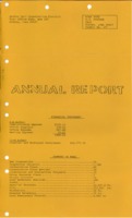 Annual Report, 1971-1972