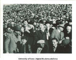 Football crowd at Kinnick Stadium, The University of Iowa, November 11, 1939