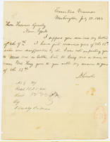 72. Lincoln to Horace Greeley on southern representatives for peace talks