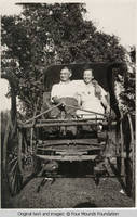 John and Veronica in carriage