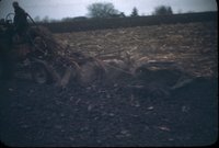 Leland McCosh's farm equipment, 1946