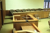 Cherokee County courtroom.