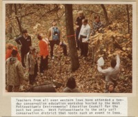 Teachers attend a Conservation Education Workshop.