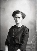 Woman with necklace