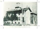 First Mercy Hospital in Old Mechanics Academy building, The University of Iowa, 1870s