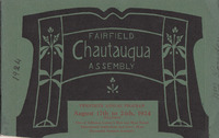 1924 Fairfield Chautauqua program