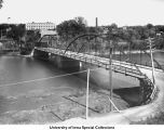Iowa Avenue Bridge, Iowa City, Iowa, between 1911 and 1914