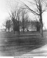 Medical Building and Old South Hall, The University of Iowa, between 1882 and 1901