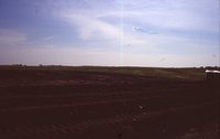 Larry Braby's Farm Before and After a Wetland Construction Project.