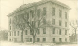 Gilmore Hall in winter, the University of Iowa, 1915