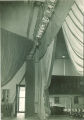 Lights hung above the stage, The University of Iowa, 1930s
