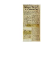 1963 - Winners Picked in Conservation