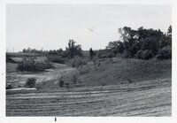 1977  Preparation for the construction of a pond on Virgil Massner's farm