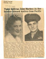 Violet Sullivan joins Marines as her brother Edward arrives from Pacific