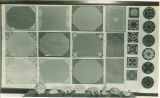 Artwork display, The University of Iowa elementary school, 1930