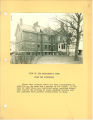 University president's house from the northeast, The University of Iowa, 1933