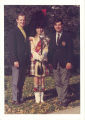 Scottish Highlander members Fred Whyte, Linda Nelson and Marc Jamison, The University of Iowa, November 7, 1970