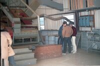 Large unidentified machine in shed