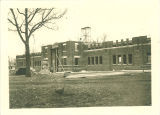 Construction of Quadrangle Hall, The University of Iowa, 1920