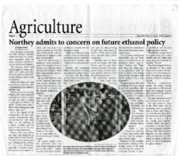 Northey Admits to Concern on Future Ethanol Policy