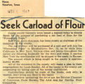 Seek carload of flour